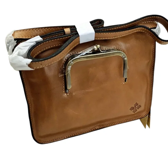 PATRICIA NASH Nazaire Framed Front Pocket Leather Crossbody - Picture 4 of 10